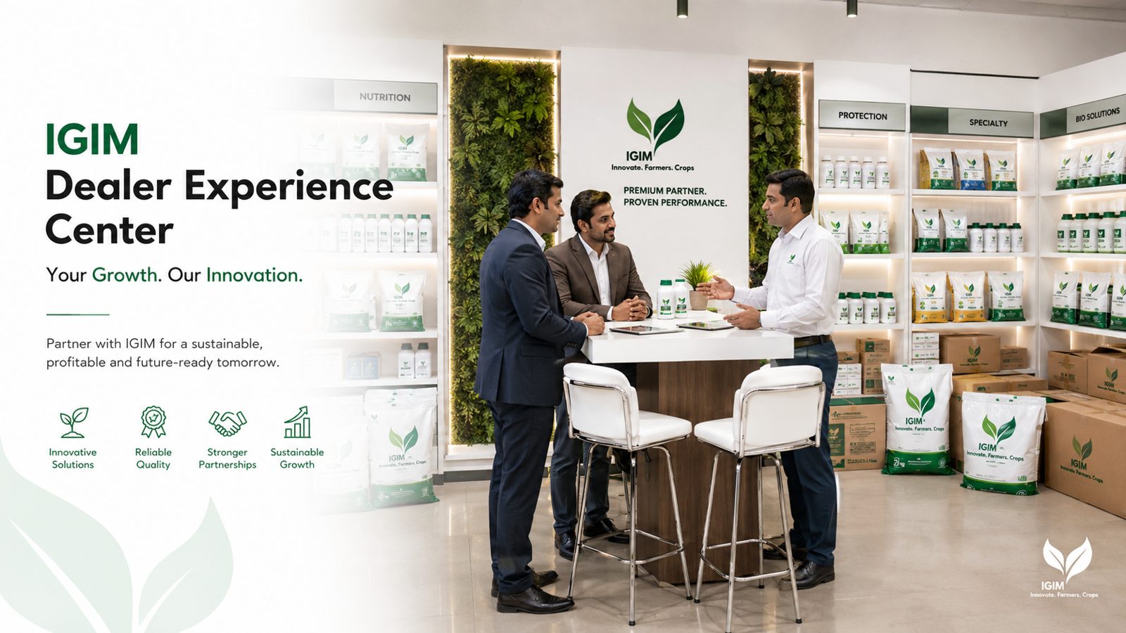 IGIM Dealer Experience Centre showroom